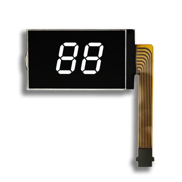 Buy Black VA Type LCD Display Panel 2 Digit  LCD Display 8PIN FPC Connect 5V Supply at wholesale prices