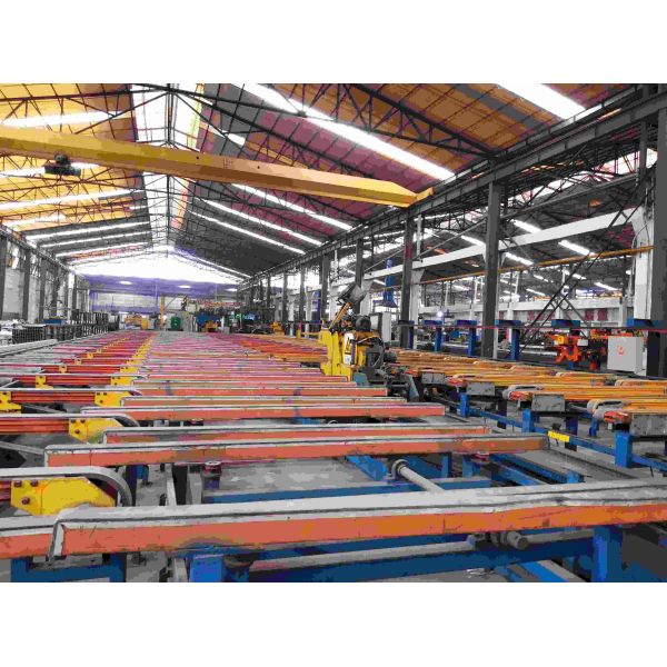 Industrial Powder Coated Aluminium Extrusions Profile Mill Finishing Treatment