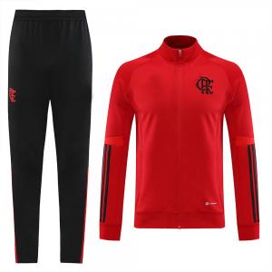 Quality Red Club Sport Tracksuit Set Polyester Football World Cup Tracksuit for sale