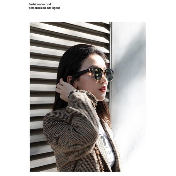 Bluetooth Eyeglasses Android Smart Glasses Sunglasses Lens Dual Stereo Speaker For Women