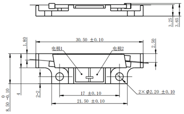 Multi Functional FOG Components MIOC Optoelectronic Devices Customized Integrated Optics Chip