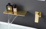 CE Waterfall Split Wall Mounted Concealed Basin Faucet