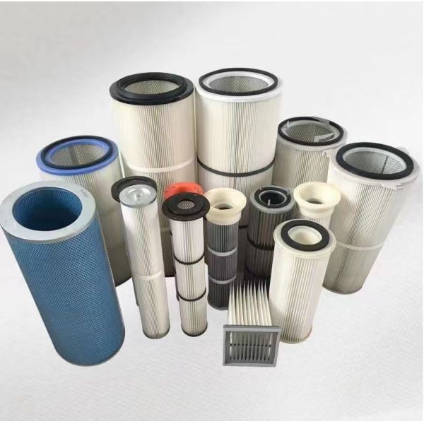 ETR PPS Gas Filter Cartridge , Aramid Dust Filter Cartridge