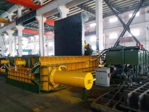 Quality 315Tons Yellow Two Master Cylinder High Bale Density Scrap Metal Press machine for sale