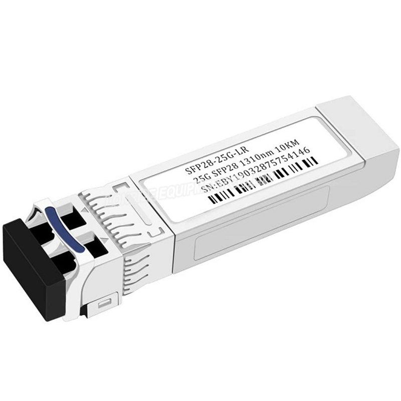 SFP-25G-LR Compatible 25GBASE-LR SFP28 1310nm 10km DOM Optical Transceiver Module Customized Support
