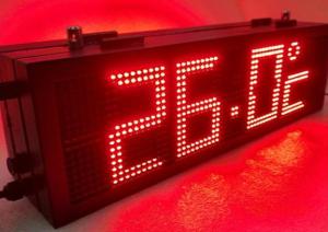 RS485 LED Gas Station Sign with Static State Display Dot Front Side Maintenance
