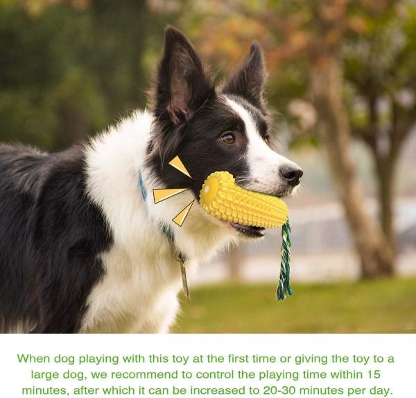 Buy Dog Chew Toys for Aggressive Chewers, Indestructible Tough Squeaky Interactive Dog Toys, Puppy Teeth Chew Corn at wholesale prices