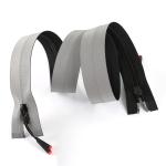 Long Chain Zipper Open End Atuo Lock Customized with Logo Zip Binder for Down