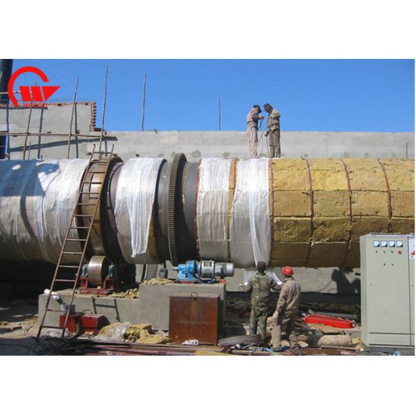 Energy Saving Compact Rotary Dryer Industrial Drying Equipment ISO Certification