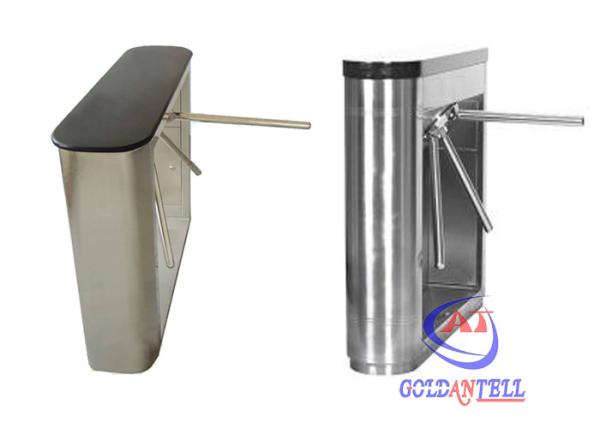Buy Drop arm gate tripod tuenstile with RFID reader barcode fingerprint and ESD at wholesale prices