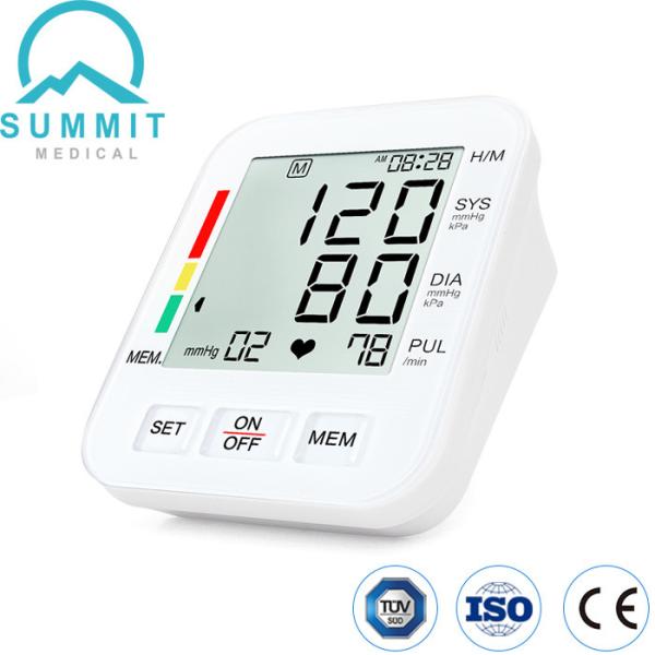 Buy Blood Pressure Monitor Digital Arm Type With Large LCD Display And 180 Sets Memory at wholesale prices