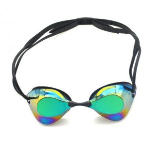 Quality No Leaking Antifog Ironman Swim Goggles With Interchangeable Nose for sale
