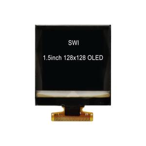 1.5 128x128 LCD OLED Display 1.5 Inch White Display Module I2C SH1107 Square OLED