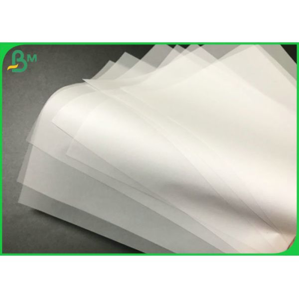 Natural White Tracing Paper 50gram 63gram Plotter Printing Rolls 620mm * 80M