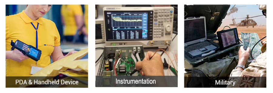 Resistive Touch Panel Lcd Display Module 10.1 Inch 16.7m Colors