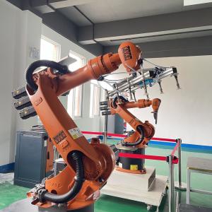 Quality 1611mm Reach Palletizing Robot Floor Mounted Automation Equipment, Flux Cored Welding Robots, Machine Loading Robots for sale