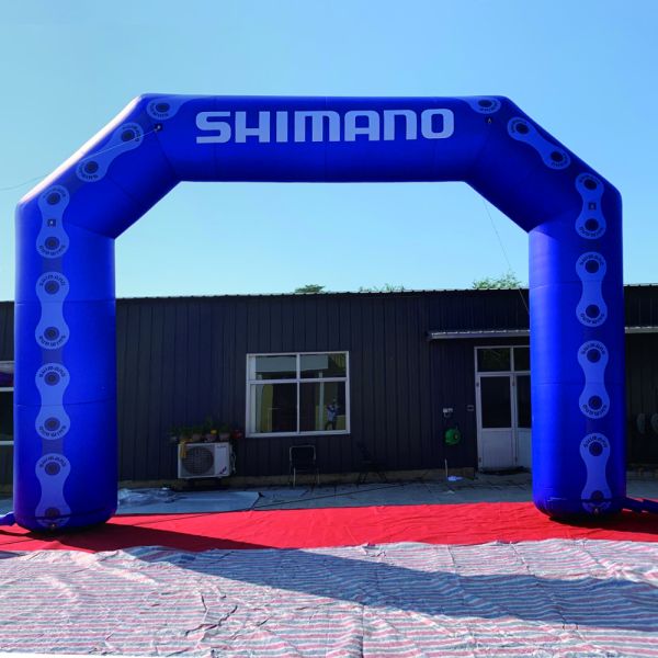 Custom Printing Inflatable Finish Arch Outdoor Inflatable Entrance Arch