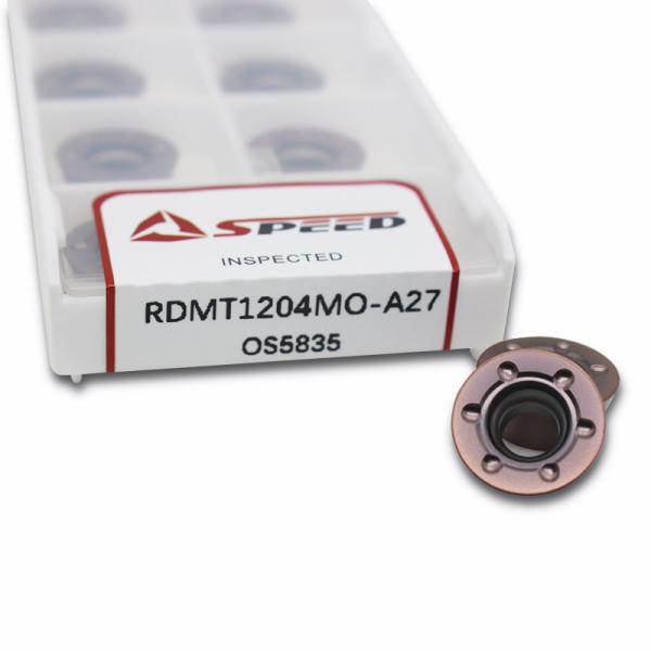 Buy RDMT1204MO-A27 Round Carbide Insert Milling Cutter Insert Cnc Lathe Tools R6 Rdmt at wholesale prices