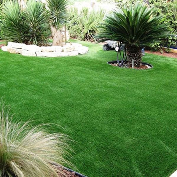 Multi Color Non Infill Synthetic Grass 30mm Environmental Protection Simple Installation Low Maintenance