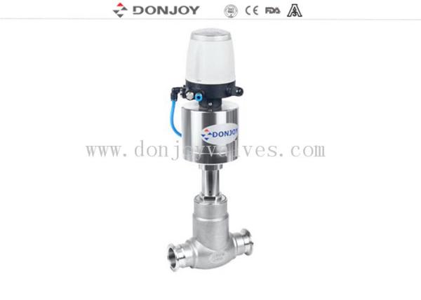 Buy Pneumatic Globe Control Valve With Valve Controller for regulating at wholesale prices