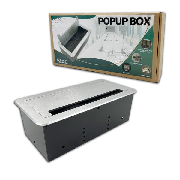 Buy Desktop Multimedia Outlet and Plug AC power Meeting Table Embedded Sockets Furniture Hidden Plug Power Socket at wholesale prices