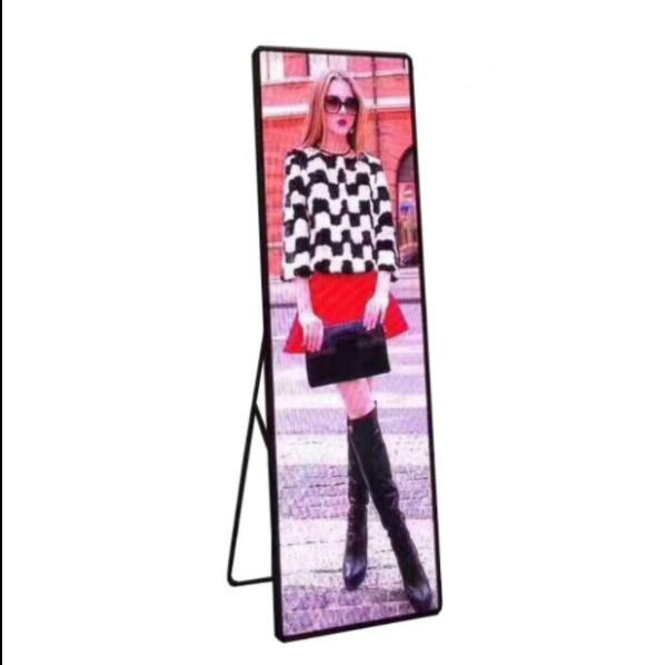 Buy HD Led Poster Screen , Led Backlit Poster Frame Mirror Design 6500K Color Temp at wholesale prices