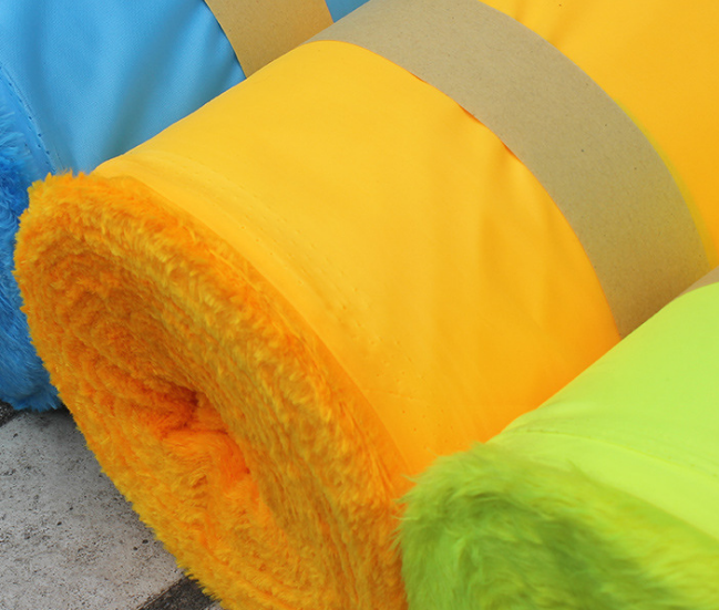 Red Nylon Taffeta Fabric 65 Gsm 300T Yarn Count For Jacket Sports Wear