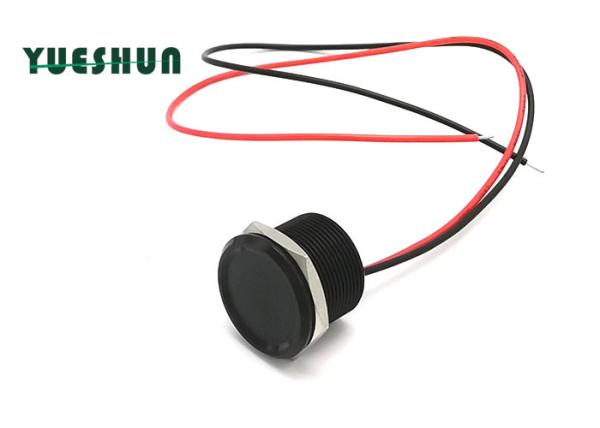 Buy Moistureproof Piezo Button Switch With Wires 22mm High Power Efficiency at wholesale prices