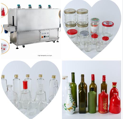 Buy Customized Capacity Bottle Drying Machine Multi - Track Roundabout Circuit at wholesale prices
