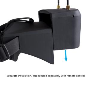 Lightweight Analog Video Transmitter Weight 60g And FM Modulation