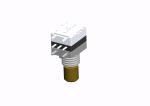 Single Unit Digital Incremental Encoder , Vertical Mounting Rotary Type Encoder
