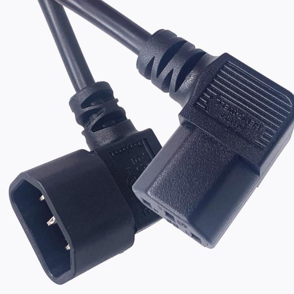 Buy L Type Extension Power Cord 3C 10A 250V Plug With PVC Jacket Custom Length at wholesale prices