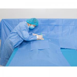 China Medical Consumable TUR Drape Sterile Surgical Laparotomy Drape Pack on sale