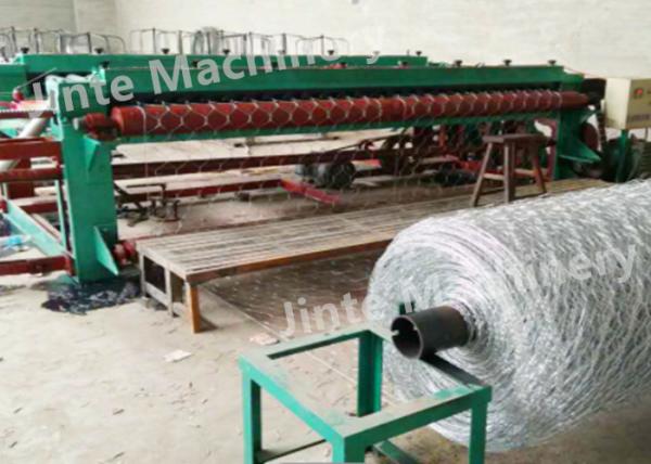 Buy Double Twist Hexagonal Wire Mesh Machine 3300mm Width at wholesale prices
