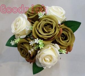 Quality wholesale wedding bouquets silk flower for sale