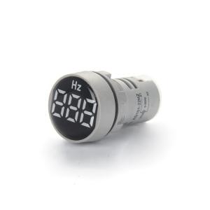 Quality 22mm Round Frequency Indicator Meter with crystal cover for sale