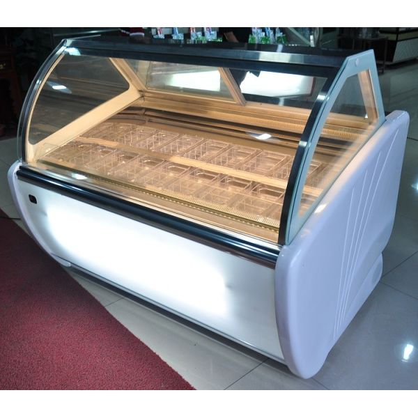 R404a Ice Cream Display Case