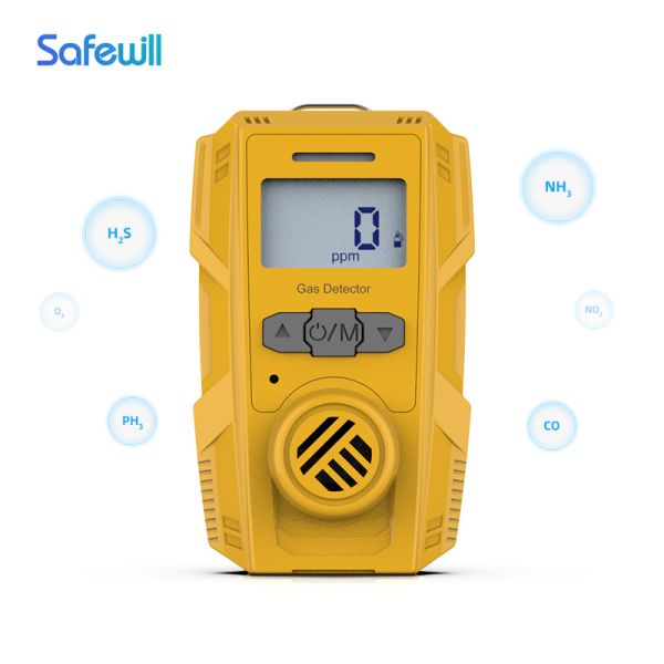 diffusion single gas detector H2S detector Co gas detector for personal safety equiment