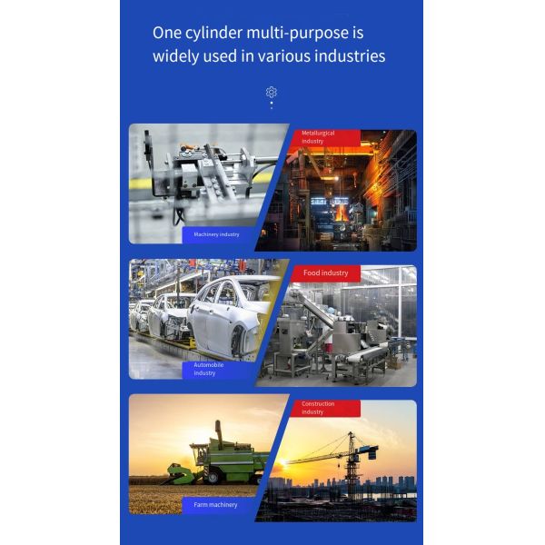 Hydraulic cylinder technical diagram