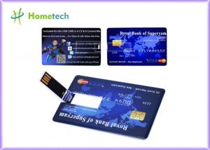 China Promotional Credit Card USB Storage Device Ultra Thin Credit Card Shaped Customized Logo on sale