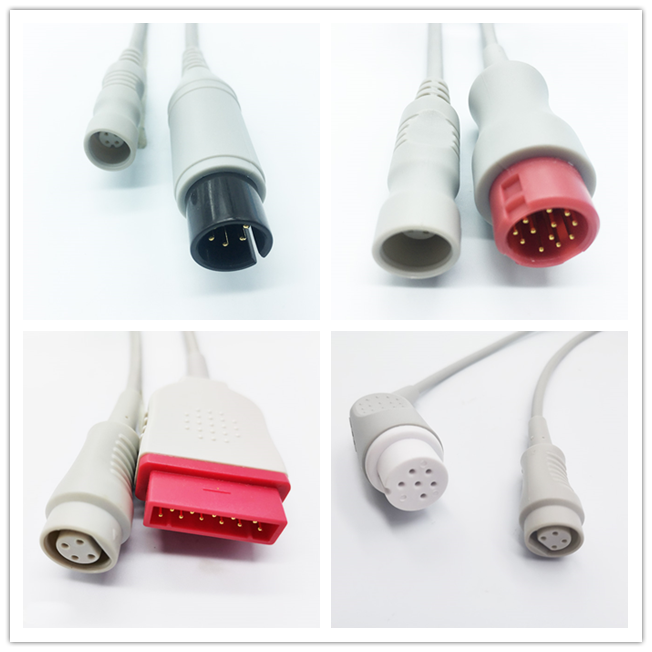 DB 11 Pin GE Marquette IBP Cable ISO13485 For Patient Monitor