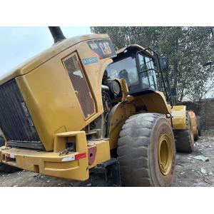Second Hand Front Loader Real Caterpillar Cat966h Wheel Loader Payloader