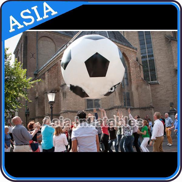 Buy Football Helium Balloon And Blimps , Soccer Advertising Ball Inflatable Sports at wholesale prices