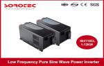 RS232 Black Color Power Inverters / Off Grid Power Inverter Single Phase