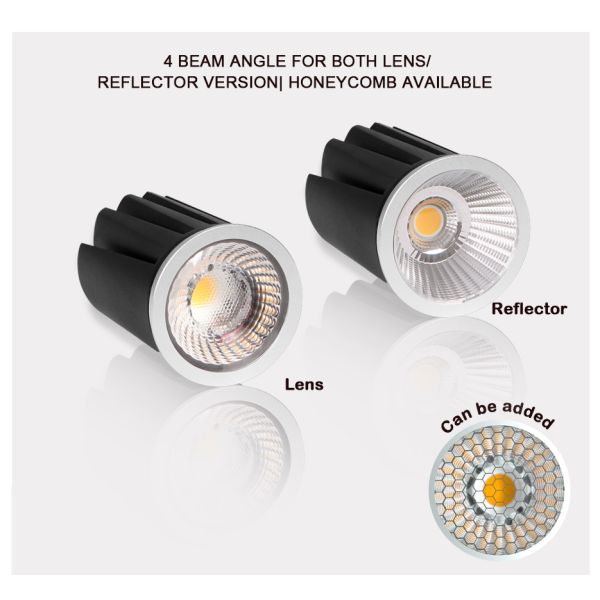 IP65/ IP20 MR16 Module Full Spectrum Commercial Lighting Efficient Heat Sink