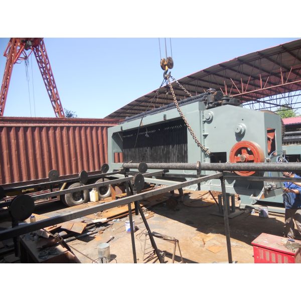 3 Twist 5 Twist Gabion Making Machine 5.5m width For Construction