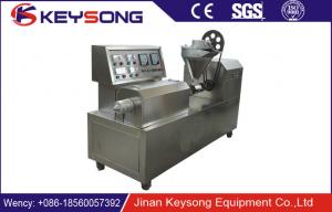 Quality High Capacity Soybean Extruder Machine , Vegetarian Sausage Making Machine for sale