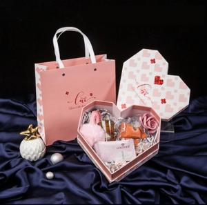 Quality Heart Shaped Cardboard Paper Gift Box Creative Valentine