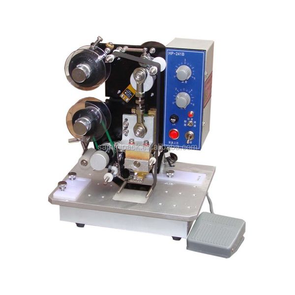 Hot Stamping Coding Machine to Print Mrp Expire Date Batch Lot Number for Sale