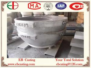 China Cast Steel Melting Pot for Melting Aluminum EB4058 on sale